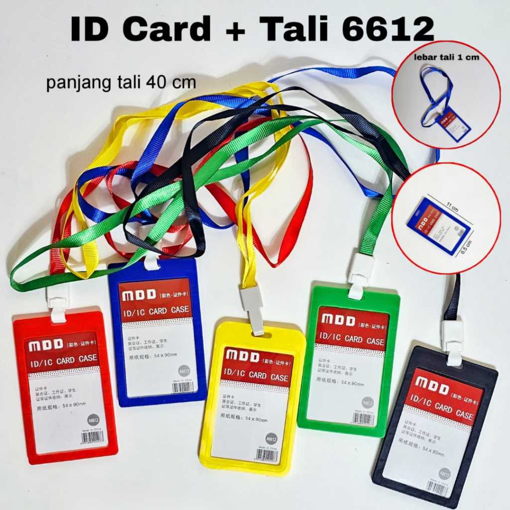

SOS Id Card+Tali 805(10pc)/Name Tag/Gantungan Nama/Kartu ID