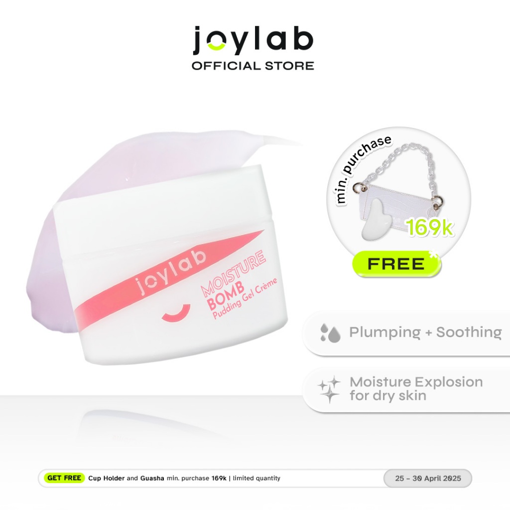 [ RELAUNCH ] JOYLAB - Moisture Bomb Pudding Gel Crème 30gr | Hydrating Gentle Betaine Moist Calming