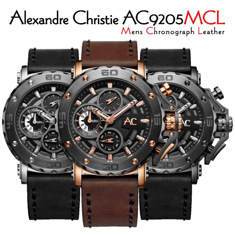 Alexandre Christie AC9205MCL AC9205MC AC9205M AC9205 9205 9205M 9205MC 9205MCL ORIGINAL MENS CHRONOG