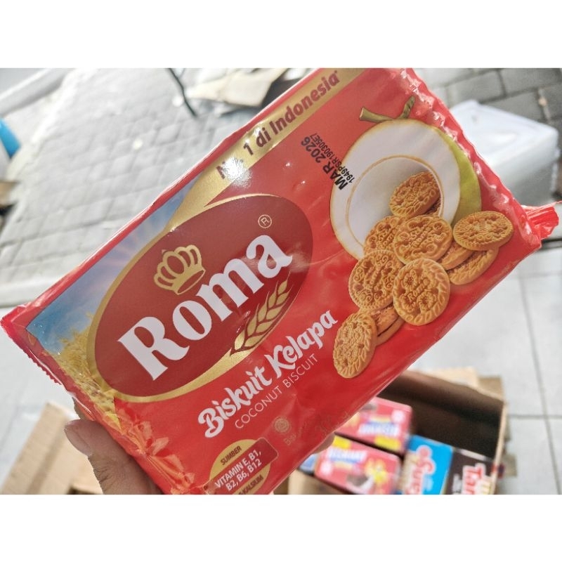 

[READY] BISKUIT ROMA KELAPA 300Gr Snack murah, Grosir Snack, gudang ancak, biskuit sehat, Snack anak