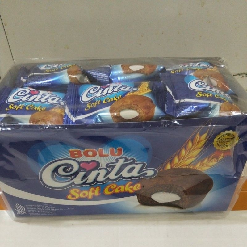 

Bolu Cinta Soft Cake isi 24 halal