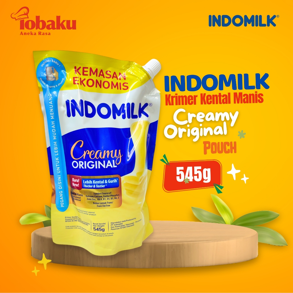 

Indomilk Krimer Kental Manis Creamy Original Pouch 545g