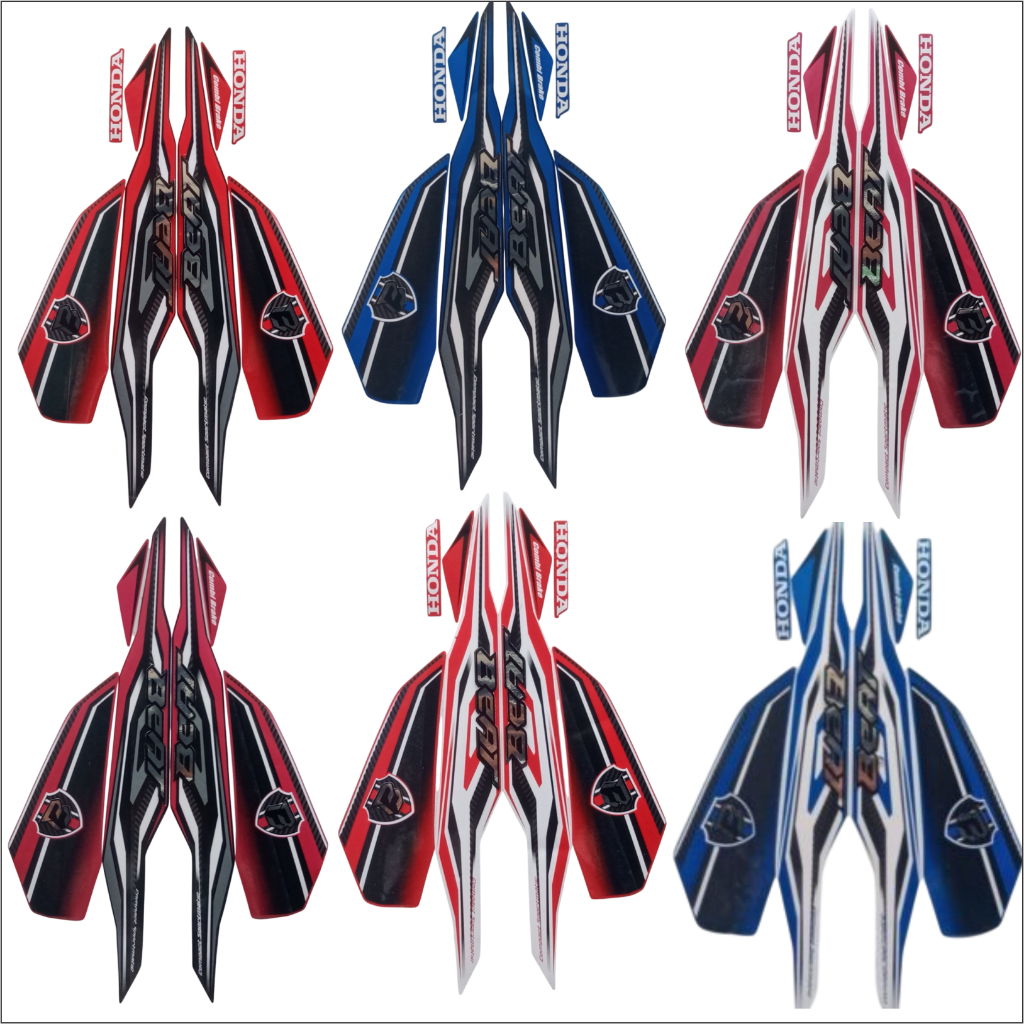 Stiker Striping Honda Beat ISS 2019 - List Stiker Standar Beat ISS 2019 - Beat ISS 2019