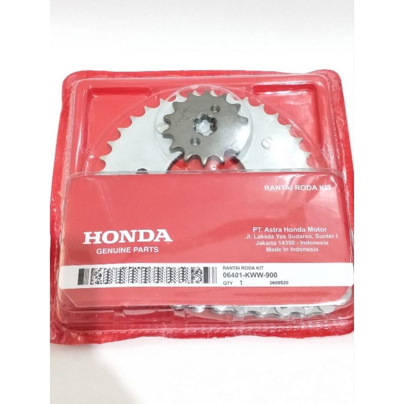 GEAR SET HONDA AHM, REVO FI BLADE FI REVO FIT REVO ABSOLUTE