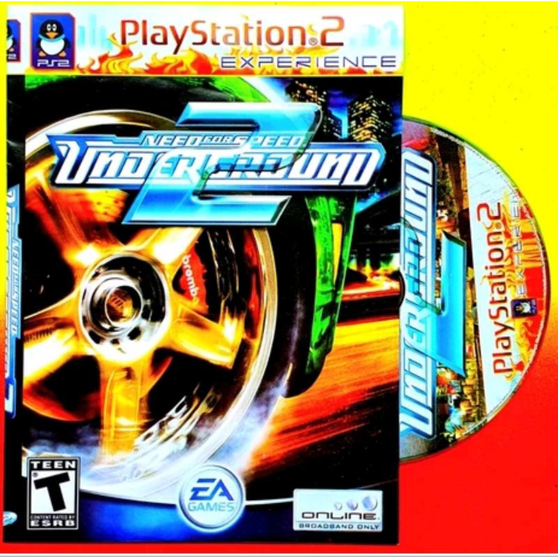 Kaset Game Need For Speed Underground 2 - Kaset Ps2 Need for speed underground 2 - Kaset PlayStation
