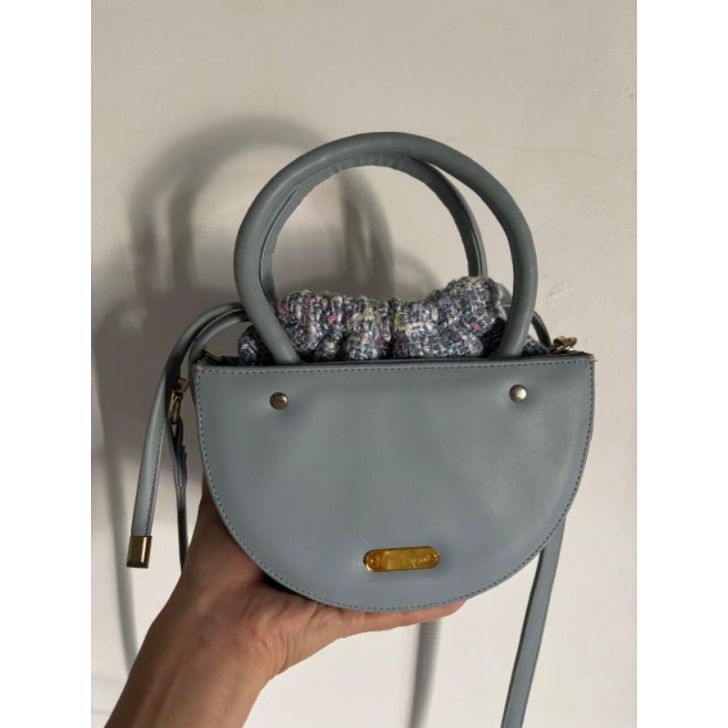 PRELOVED - FLICKA BAG & NMR BAG (2 TAS) FREE DOMPET KARTU