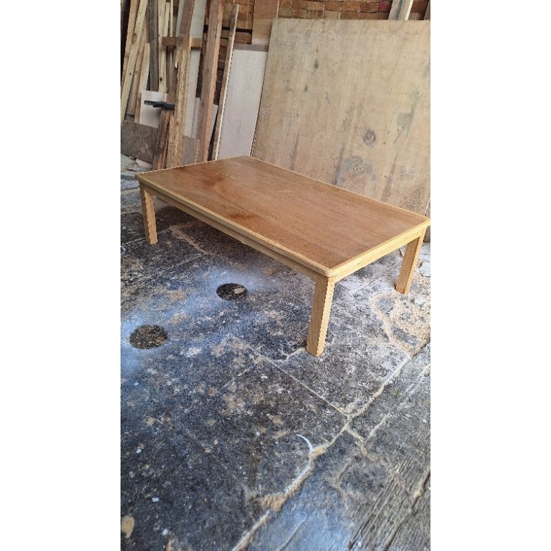 meja lesehan 100*60*30 bahan jati belanda