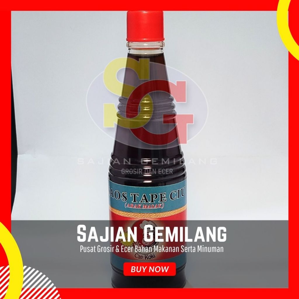 

Cap Koki Saus tape Ciu 300gr - Grosir Sajian Gemilang