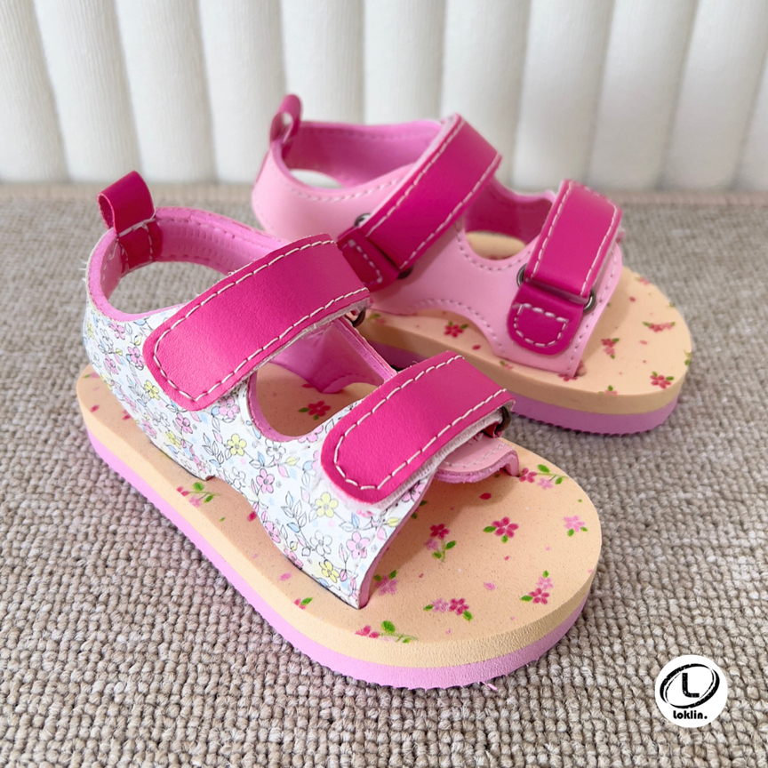 Sandal Anak Perempuan - Sandal Anak Perempuan 1 Tahun - Sepatu Sandal Bayi 1 Tahun - Selop Kirana