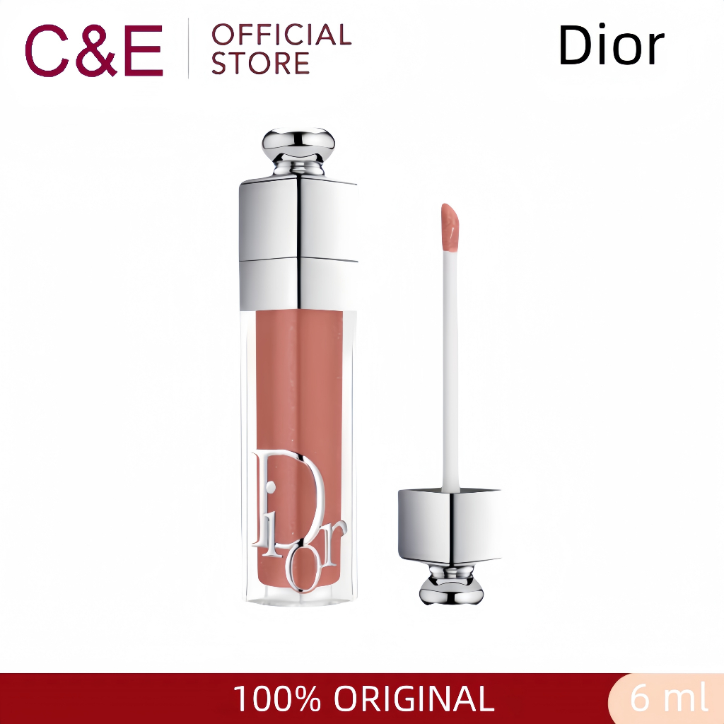 【100% Original】Dior Liquid Lipstik Lip Gloss/Dior Addict Lip Maximizer Plumping Gloss/Lipstik cair D