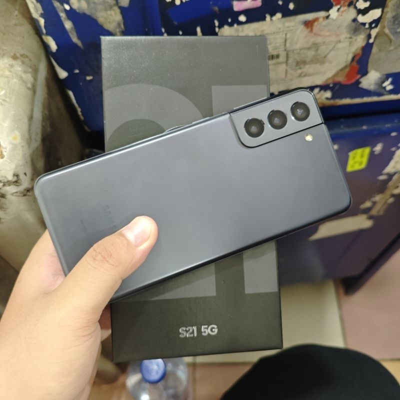 Samsung S21 8/256 GB Second Resmi Fullset Original
