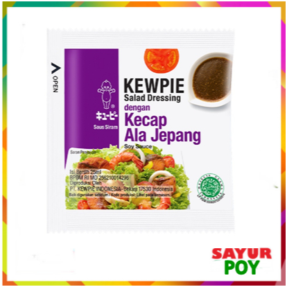 

Kewpie Salad Dressing Japanese Soy Sauce - 25 ml