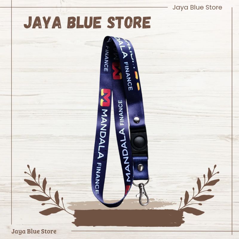 

Lanyard / Tali id card Mandala Finance (READY STOCK) Termurahhhh!! Produsen Utama!!