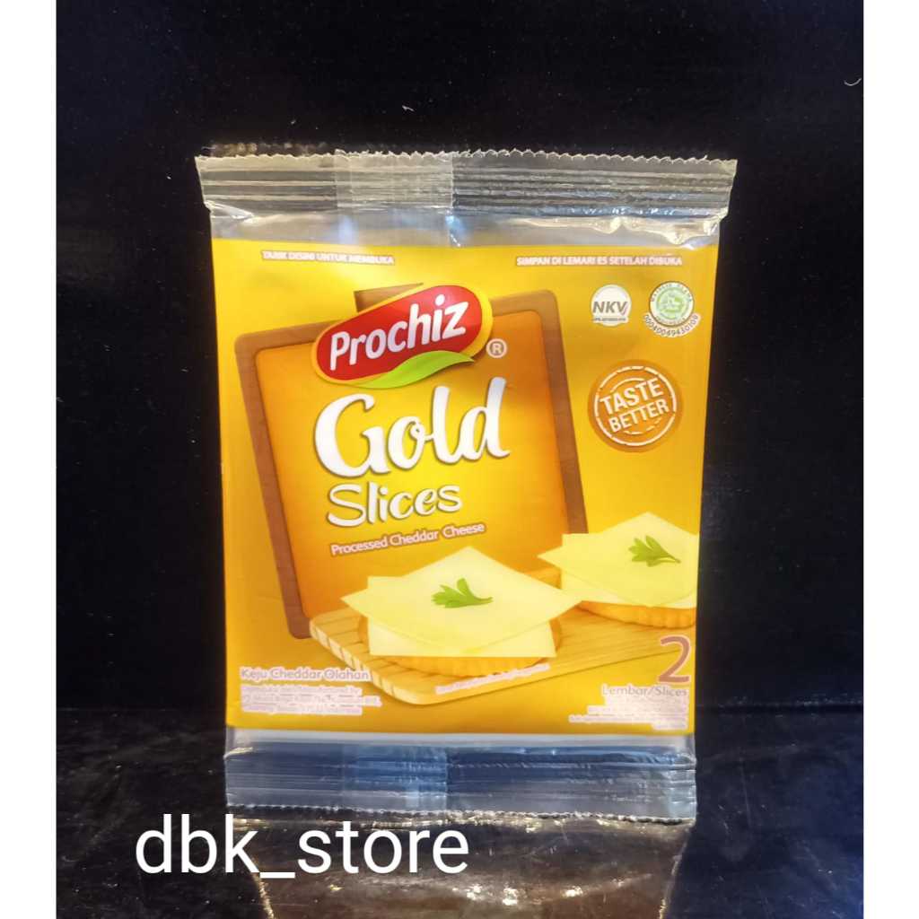 

Keju prochiz slice sachet isi 2 lembar keju