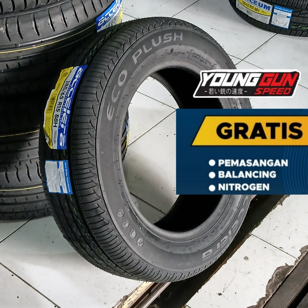 ban accelera eco plush 185 65 R15 - toko ban mobil demak