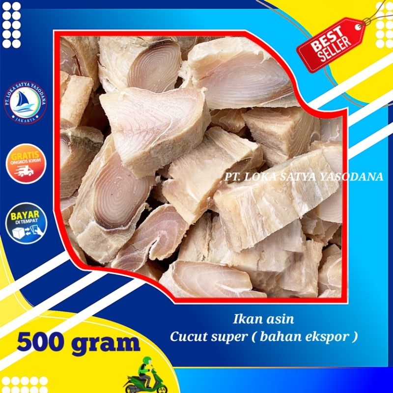

Ikan asin cucut super 500gram