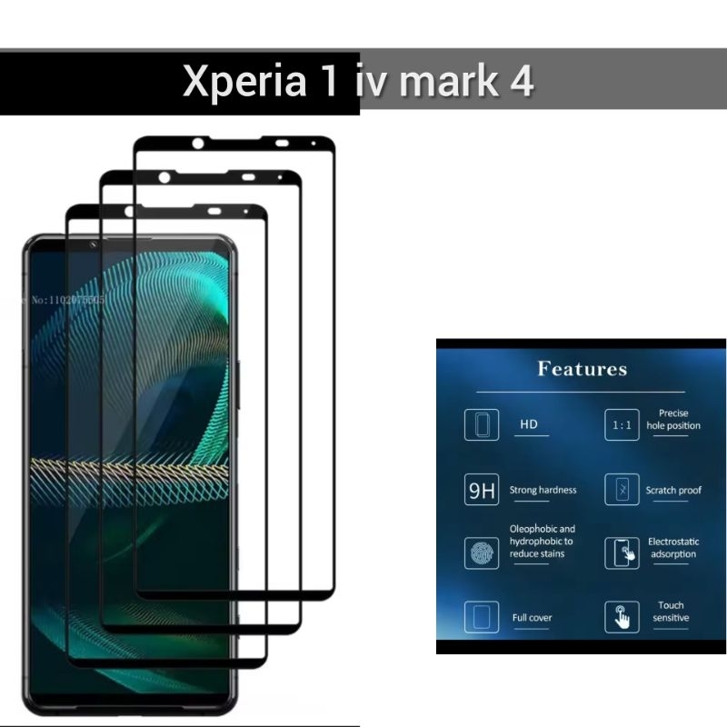 Tempered Glass Sony Xperia 1 iv mark 4 anti gores Xperia 1iv 1IV 2.5D