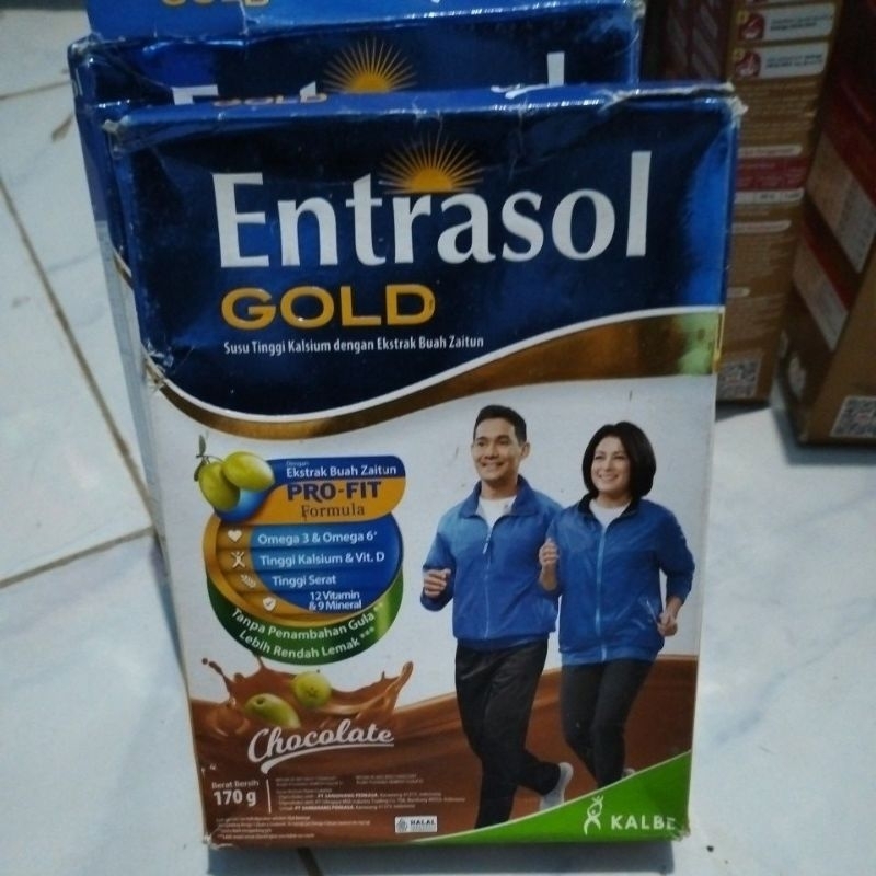 

entrasol gold coklat 170 gr