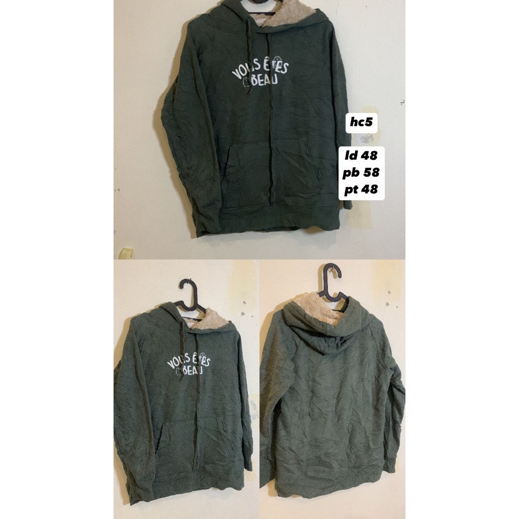 HOODIE THRIFTING PRIA WANITA NO MINUS [HC]