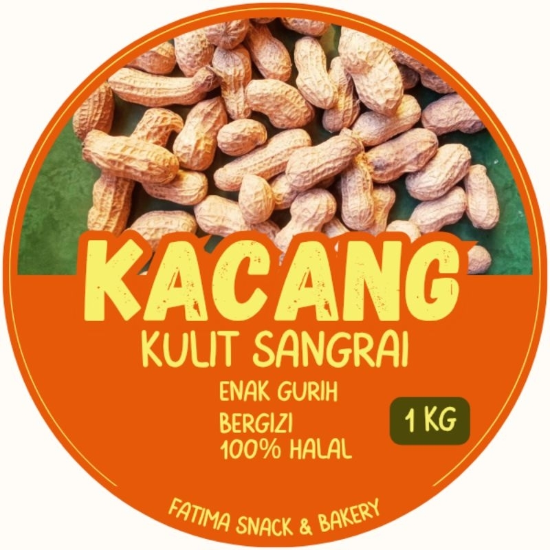 

Makanan Ringan Camilan Enak Gurih Bergizi Kacang Kulit Sangrai 1 kg