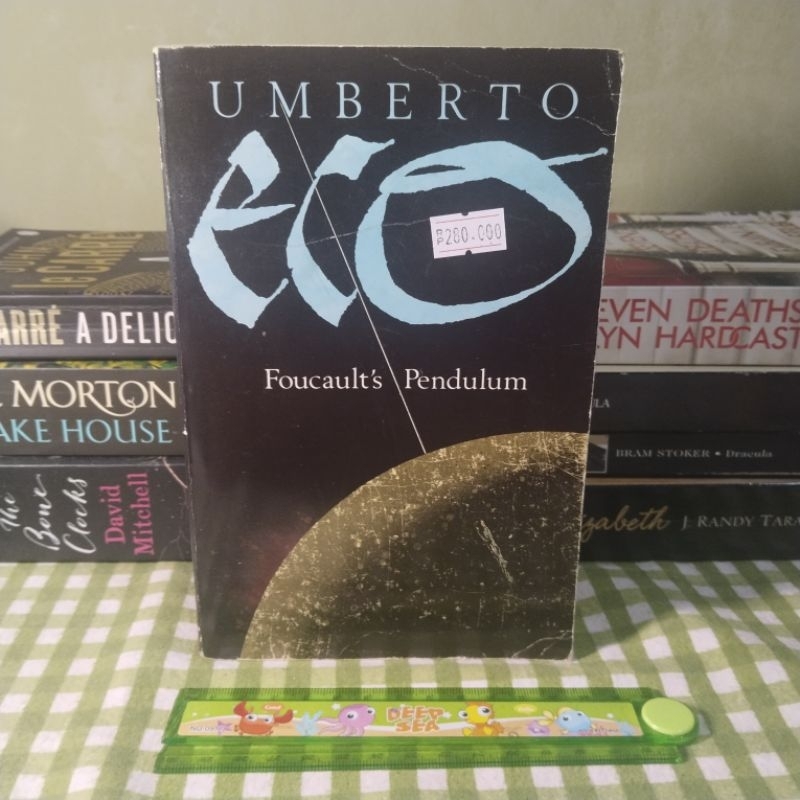 Novel import FOUCAULT'S PENDULUM by Umberto Eco
