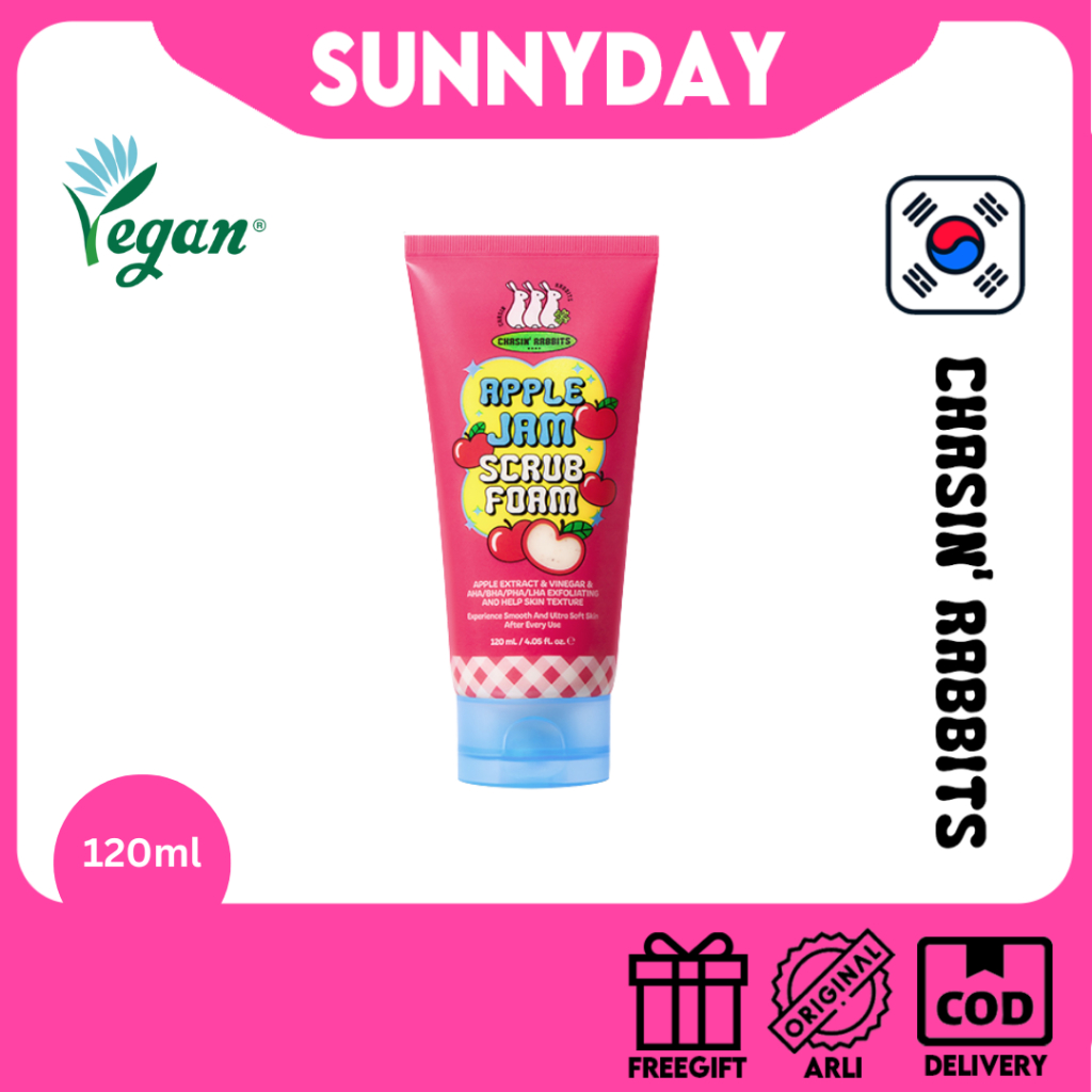 [po] Chasin'Rabbit Apple Jam Scrub Cleansing Foam 120ml