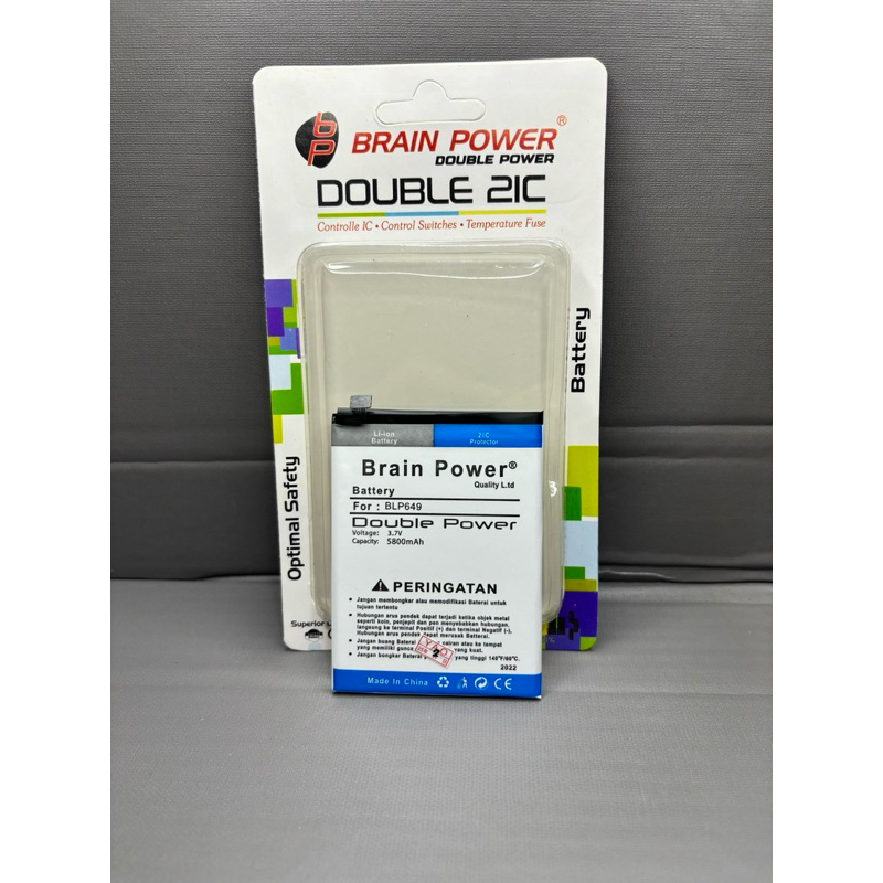 Baterai batre BLP649 Double power For OPPO A83