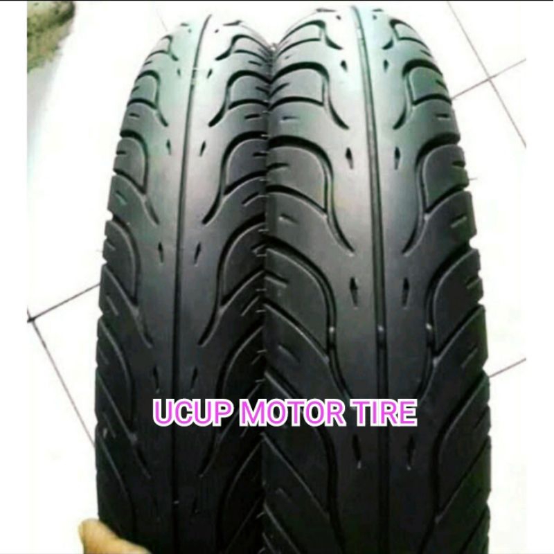 SEPASANG BAN DEPAN DAN BELAKANG MATIC 80/90-14 & 90/90-14 TUBLES.BAN MOTOR MIO M3,MIO J,VARIO,BEAT