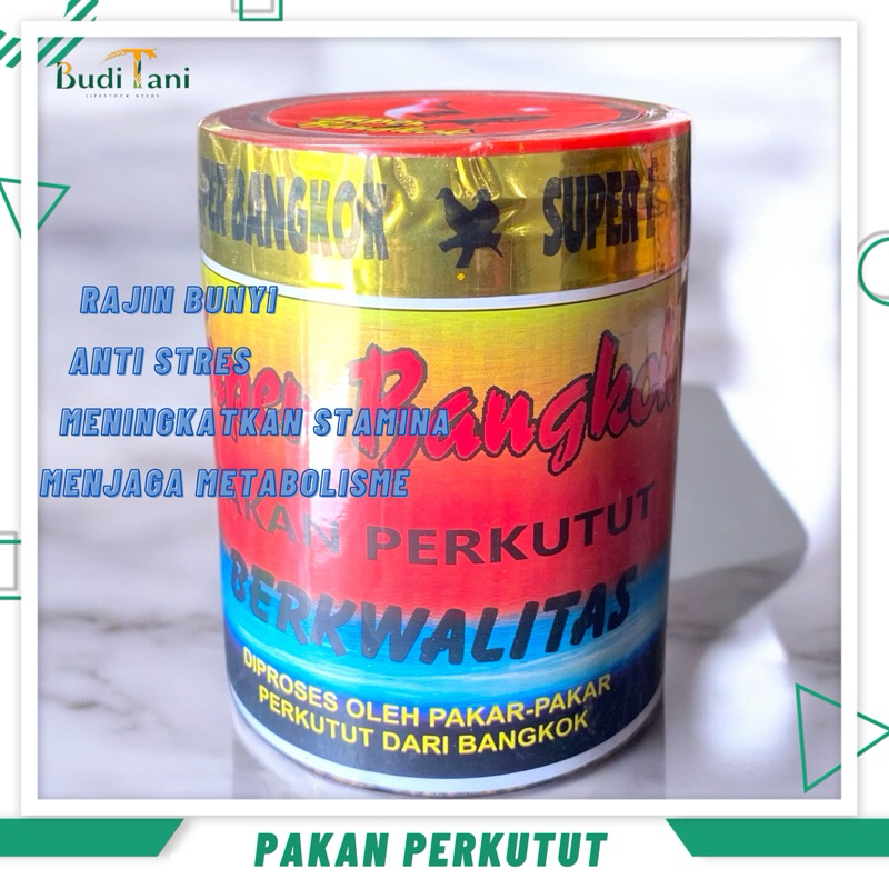 SUPER BANGKOK PAKAN BURUNG PERKUTUT ORIGINAL & BERKUALITAS