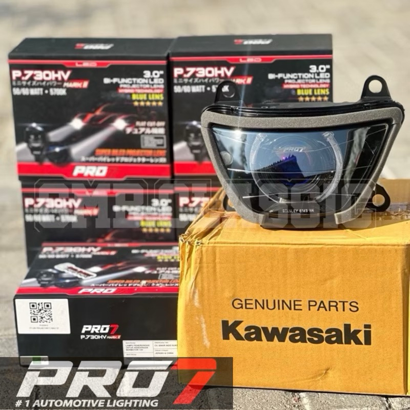 lampu depan ninja rr old/zx original set biled PRO7 P730RV REVOLUTION