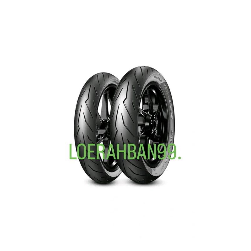 Ban Pirelli Diablo Rosso Sport ukuran 100/80-17 dan 130/70-17 ban tubeless ban sofcoumpond