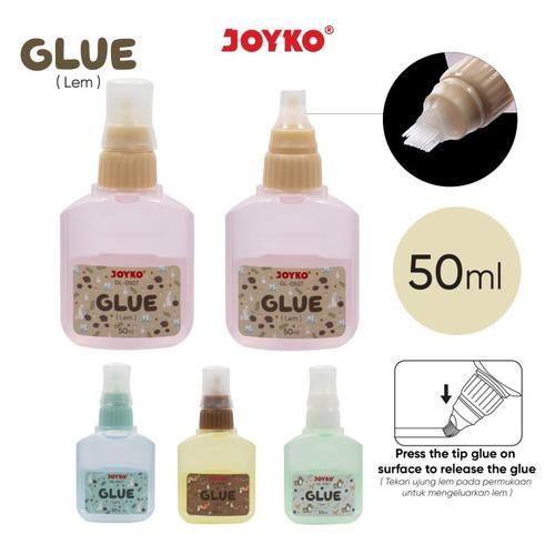 

Lem Kertas Cair Joyko GL-0507 50ml Original (1 PCS) / Liquid Glue Joyko GL 0507 50 ML Original Per Pcs