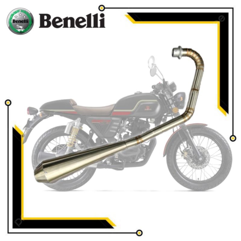 Knalpot Benelli 152 Motobi 152 Knalpot Keeway 152 Benelli 152 Bass Adem