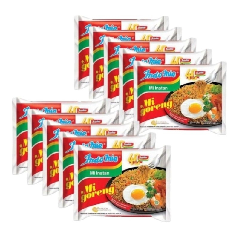 

Indomie Goreng Isi 10pcs