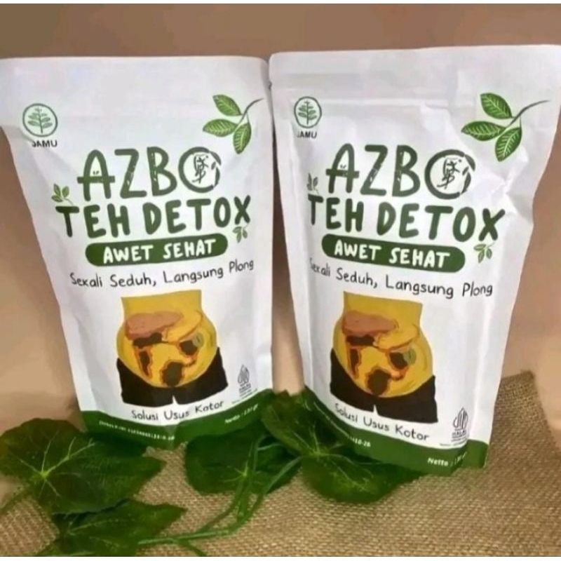 

Paket Hemat 2 pack Teh Azbo Awet Sekali Seduh Langsung Plong Tea