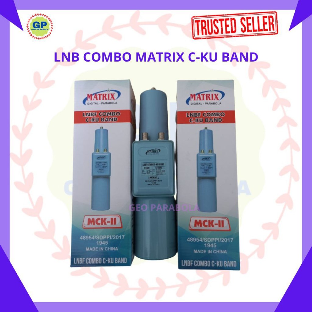 LNB COMBO MATRIX CKU BAND SWITCH DALAM / LNB COMBO C DAN KU BAND