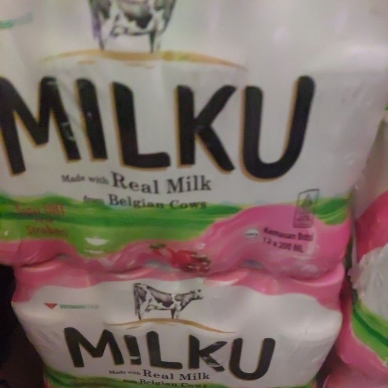 

MILKU REAL MILK 3 SLOB (3L) coklat dan stroberi