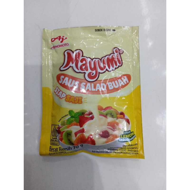 

Mayumi saos salad buah