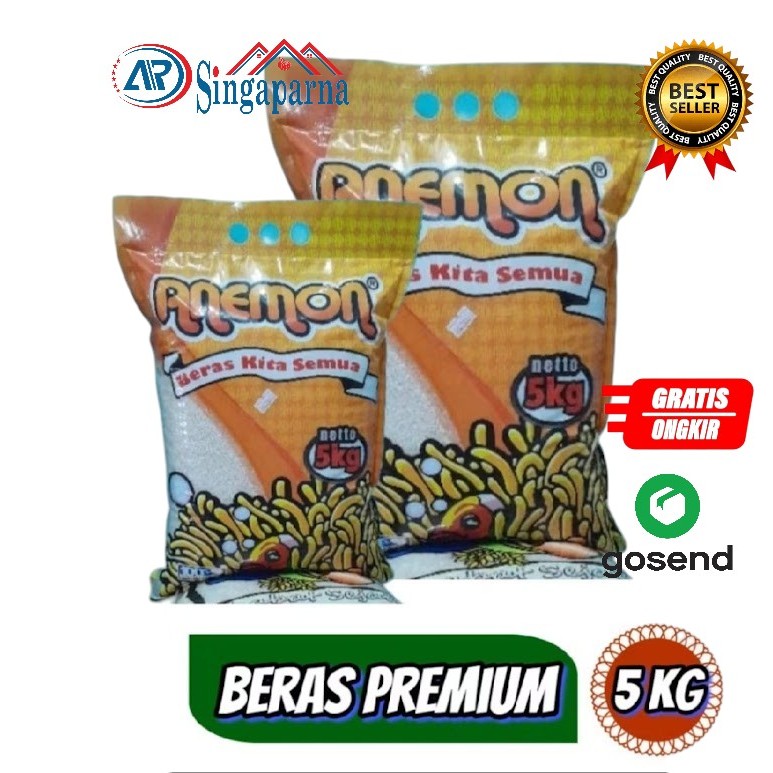 

BERAS PUTIH PULEN PREMIUM ANEMON KEMASAN (5KG 3KG 1KG)