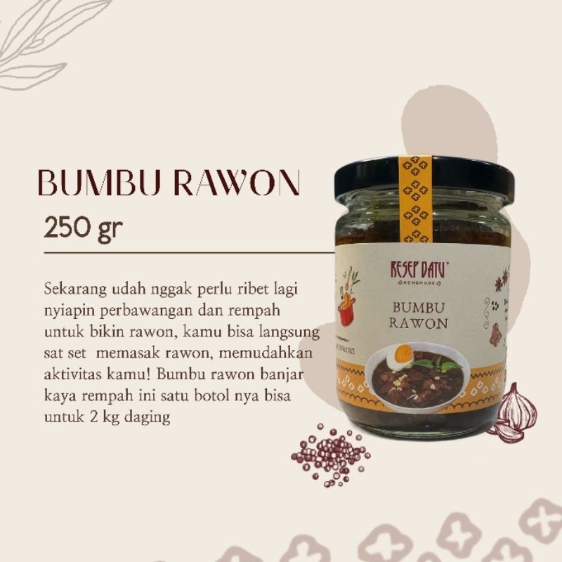 

Bumbu Rawon 250 gr dari ResepDatu'
