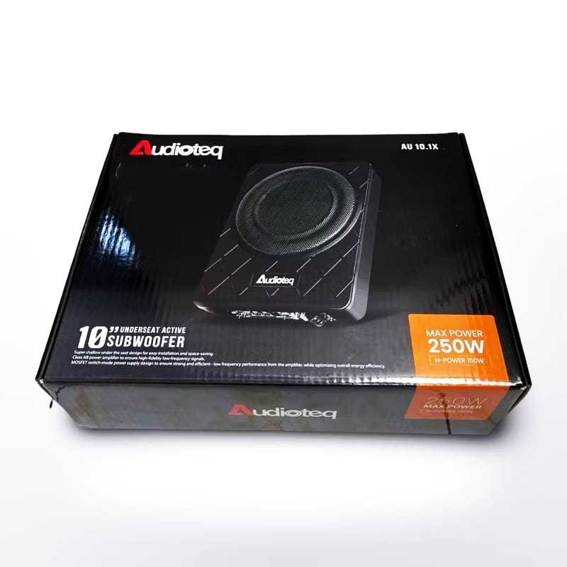 Subwoofer Kolong 10 inch Audioteq AU 10.1 X - X Series Sub Kolong Aktif