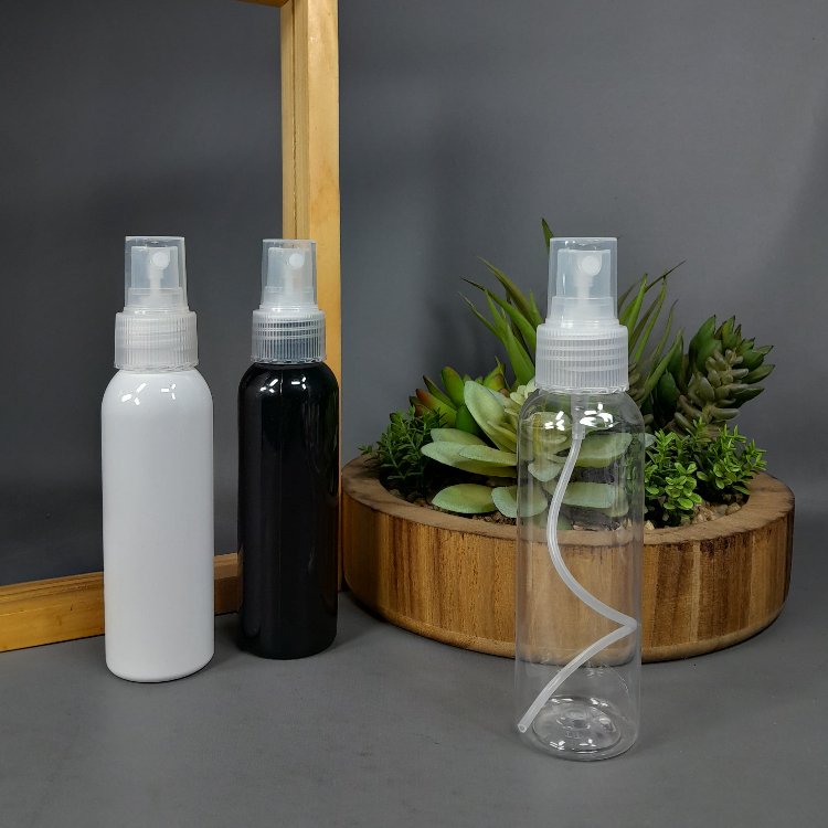 Botol Spray 100 ML / Botol Pet 100 ML Variant Warna - Tutup Spray Natural / Botol Spray Kosong 100 M