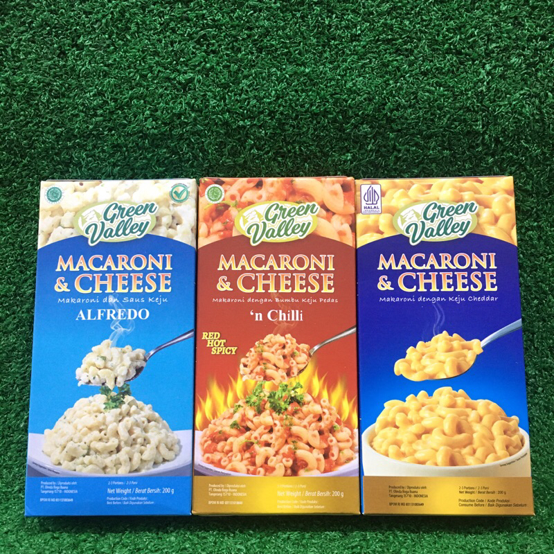 

Green Valley Macaroni With Seasoning Makaroni Dengan Bumbu Pasta 200gr Lokal HALAL