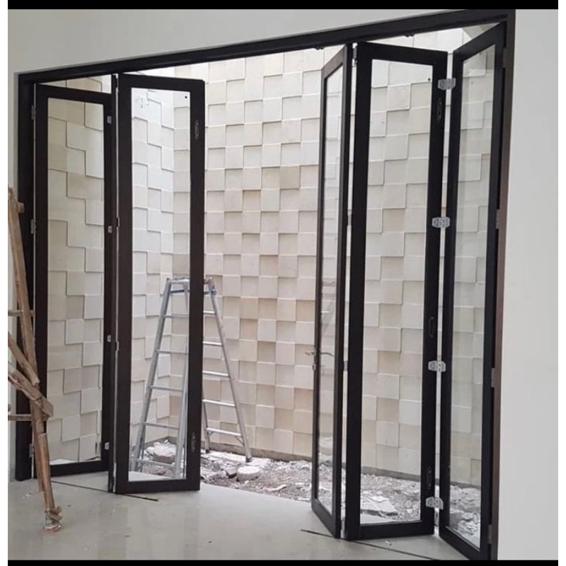 pintu alumunium lipat