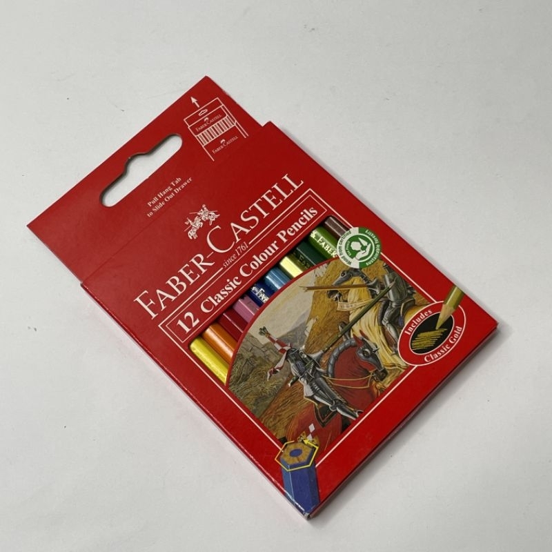 

pensil warna clasic faber castell pendek & panjang 12/24 warna