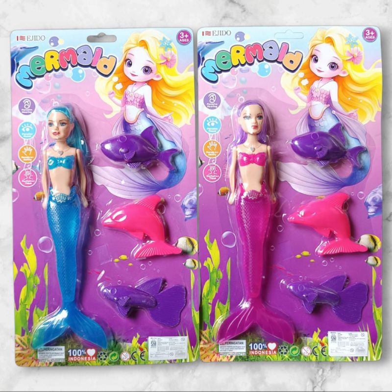 MAINAN ANAK BARBIE MERMAID PUTRI DUYUNG | MAINAN ANAK BARBIE MERMAID