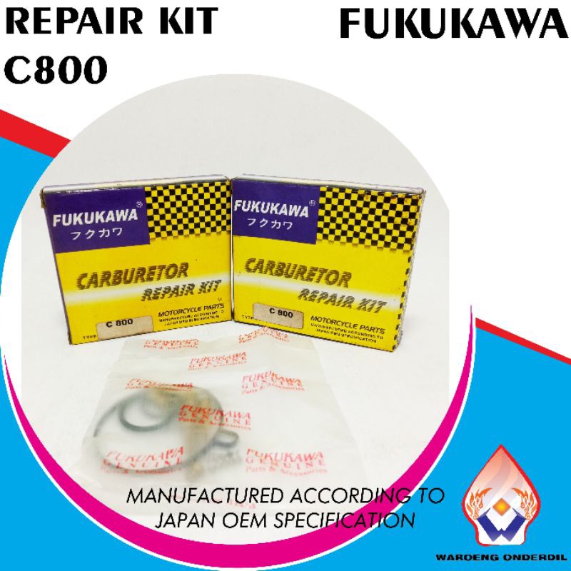 REPAIR KIT KARBURATOR C800 C800A C700 FUKUKAWA