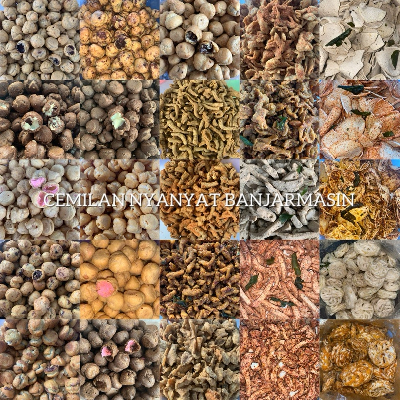 

Cemilan Serba 500 Gram Manis Asin Pedas ( Part 2 )