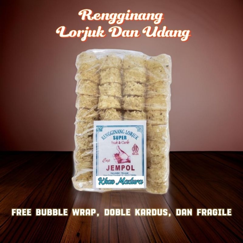 

Rengginang lorjuk dan teri isi 40 free bubble jpl S