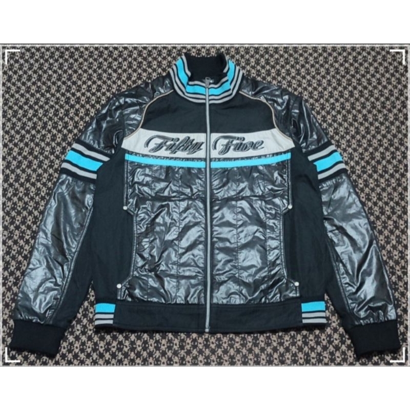 Jaket Casual Racing Exr Hitam